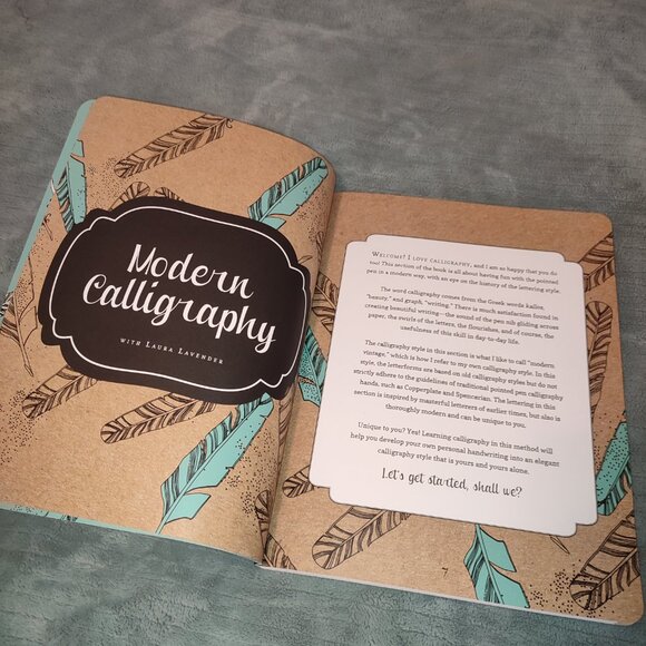 Book Large Format Calligraphy Creative Lettering and Beyond Luxury Crafting - Picture 4 of 16